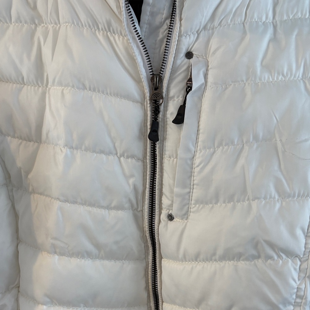 Women's Southpole white ski/puffer jacket - Picture 2 of 9